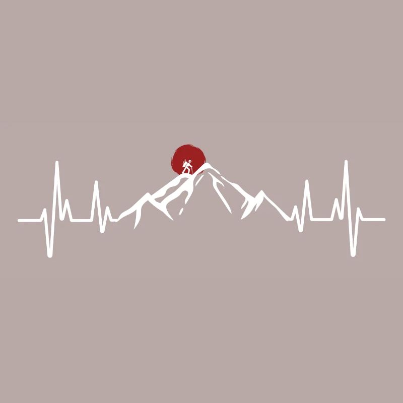 Wandern Bergsteigen Klettern Herzfrequenz Puls
