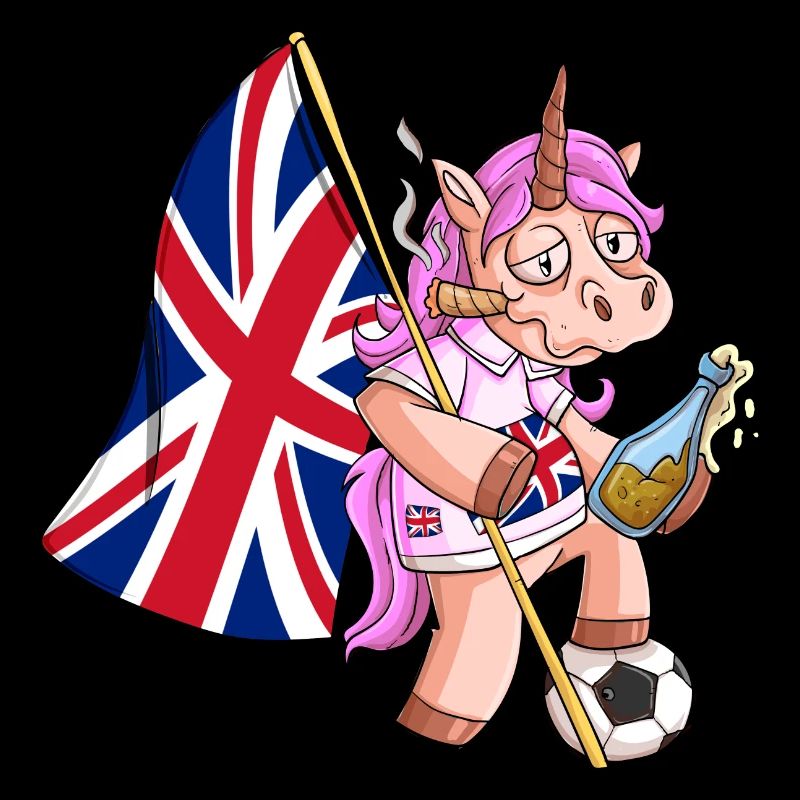 Licorne de fête d’Angleterre