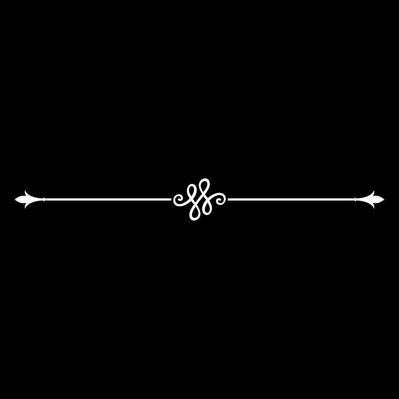 ornament dash line symbol