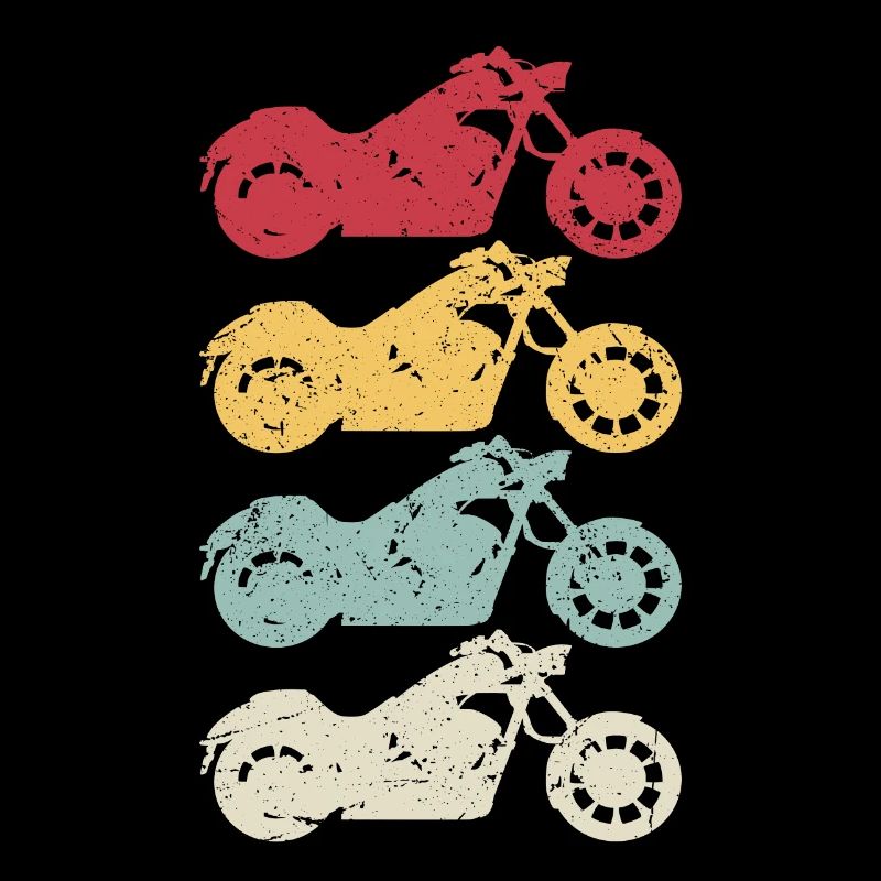 Chopper Motorcycle Cruiser Retro Motorcyclist