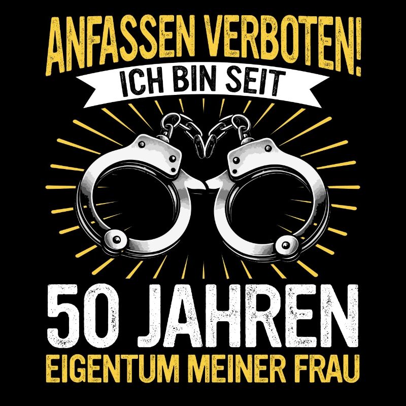 50 Hochzeitstag Jahrestag Ehemann Ehefrau