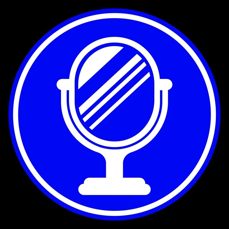 Mirror Icon Silhouette
