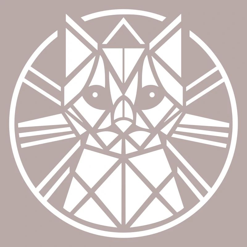 Artéfact de conception créative de chat
