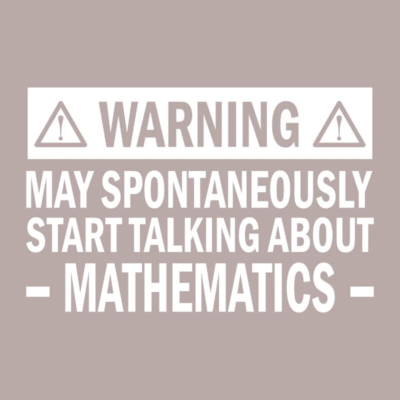 Math maths disant cadeau de professeur