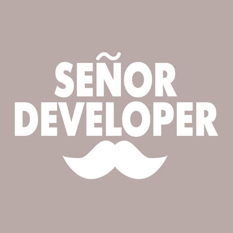 Senior Developer Coding Spruch Geschenk