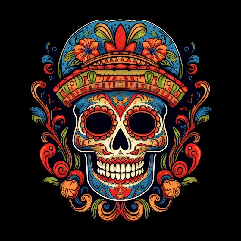Cinco de Mayo Skull