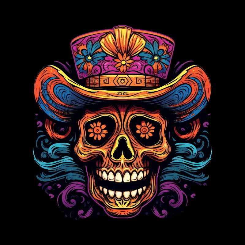 Crâne de Cinco de Mayo