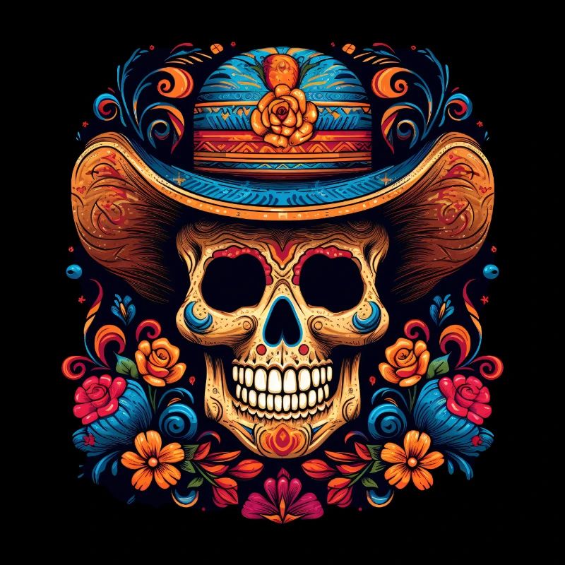 Cinco de Mayo Skull