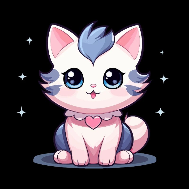 Cat - Kawaii Style