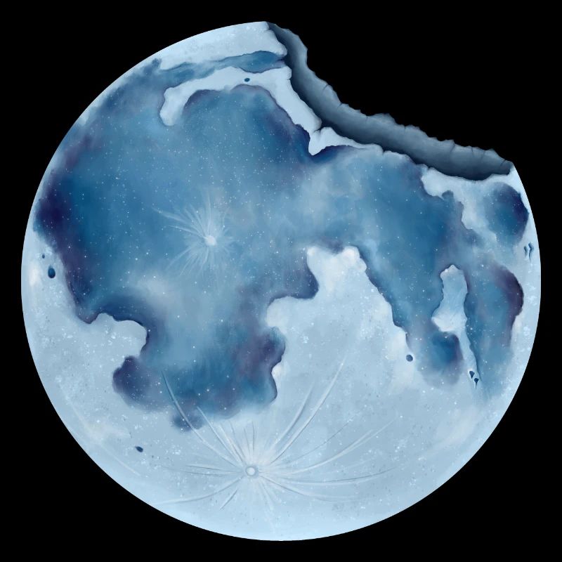 Zerbrochener Mond