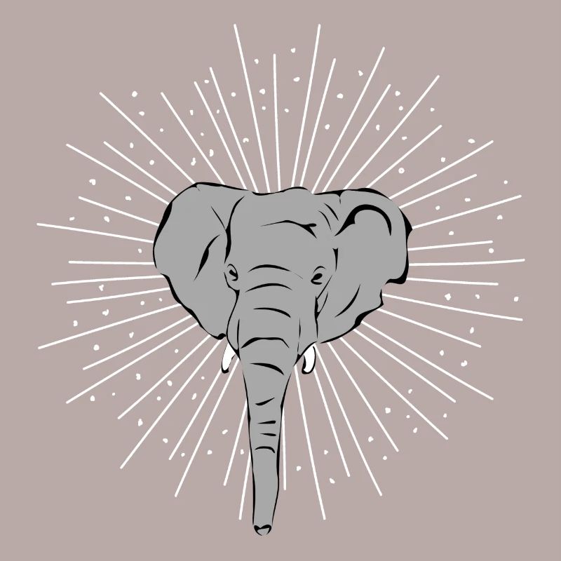 Elephant Elephant Trunk Thick Skind Gift