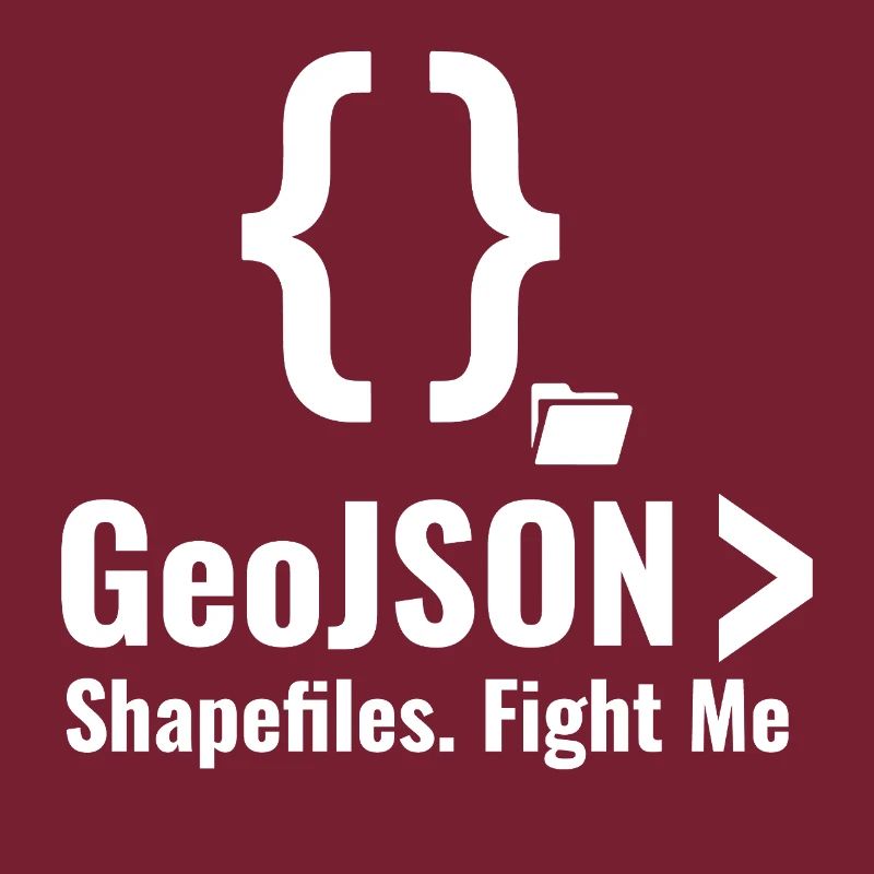 Debatte über GeoJSON-Shapefiles GIS-Datenformat