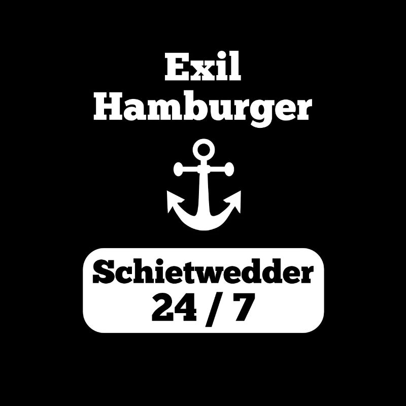 Exil Hamburger Schietwedder 24/7 T-Shirt