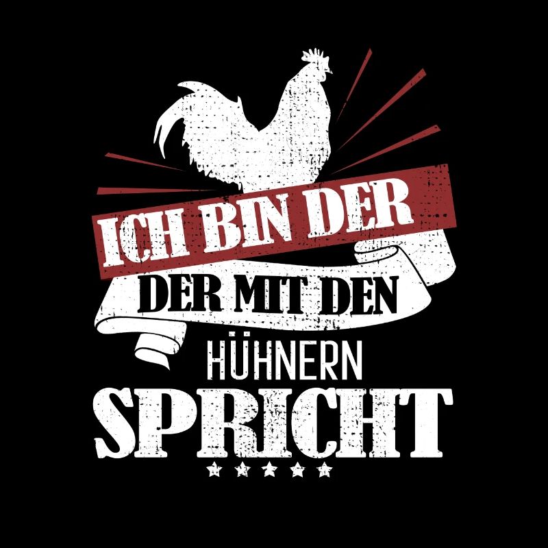 Hühnerflüsterer Landwirt Bauer