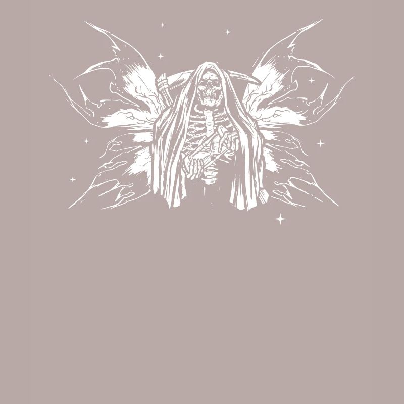 Fairycore Aesthetic Fee Skeleton Grim Reaper Goth