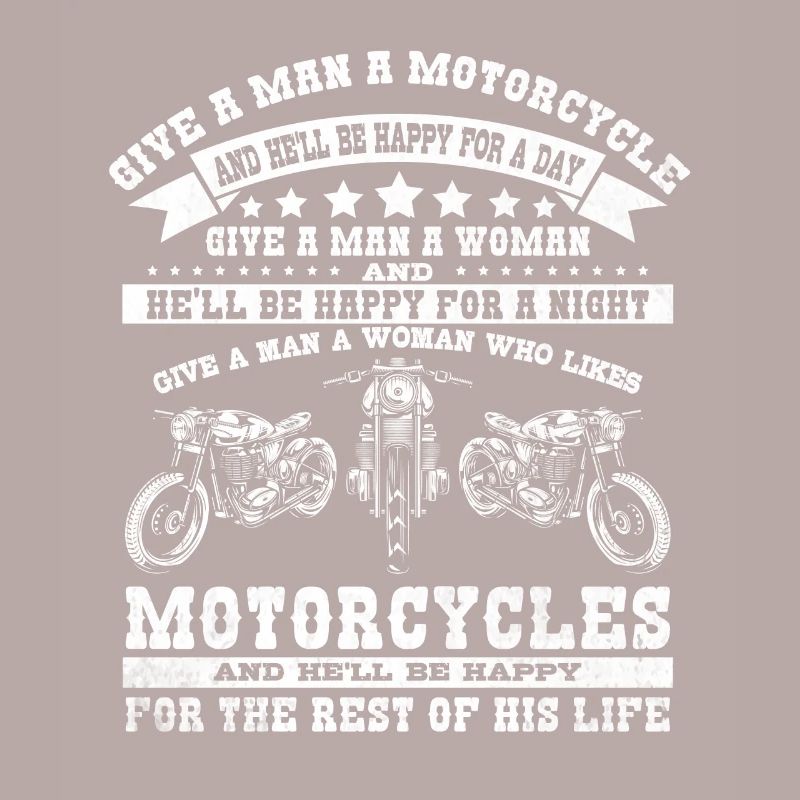 Motorrad Motorradfahrer Ehemann Ehefrau Motorräder