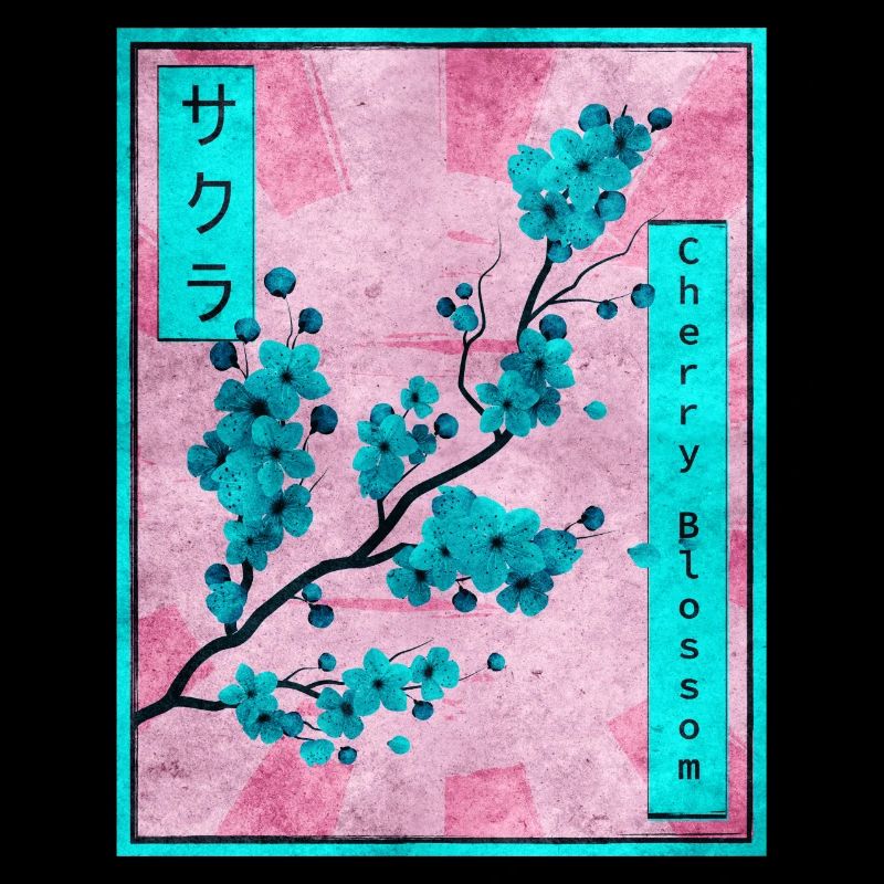Sakura Kirschblüte Japanisch Ästhetisches Geschenk