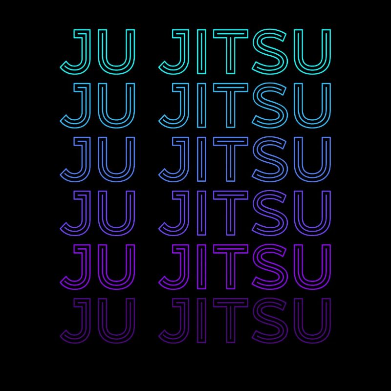 Ju Jitsu BJJ Retro
