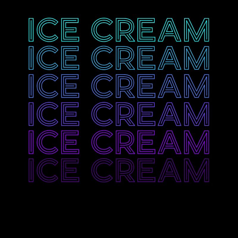 Eiscreme-Tüte Retro