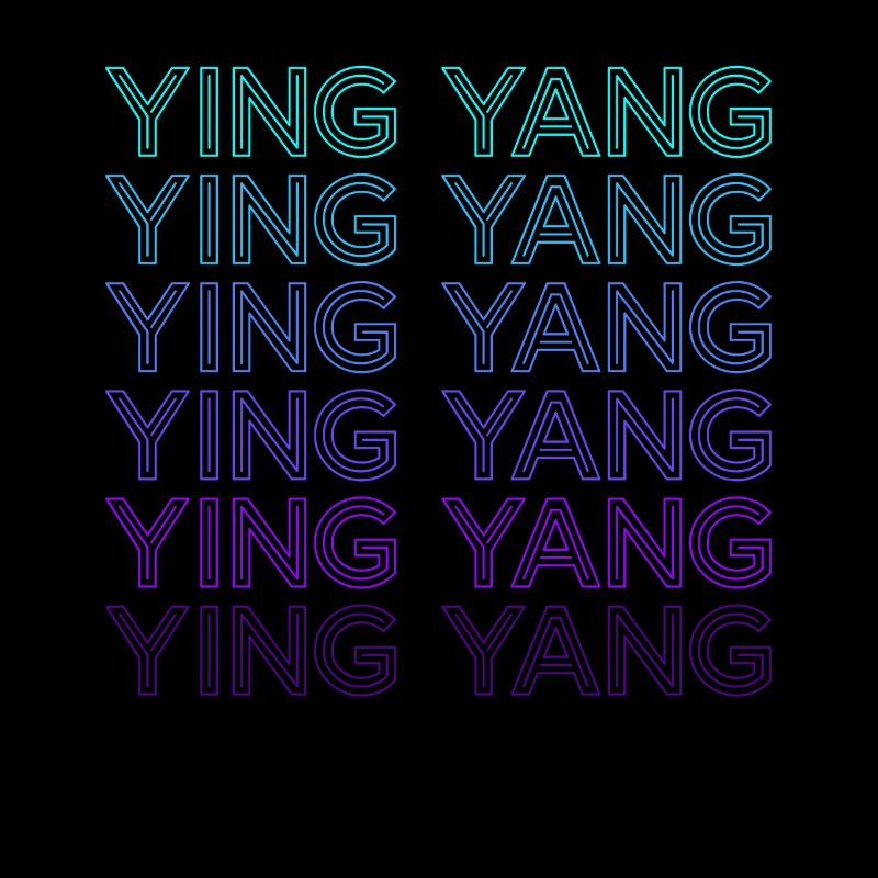 Ying Yang Yin Yang Rétro
