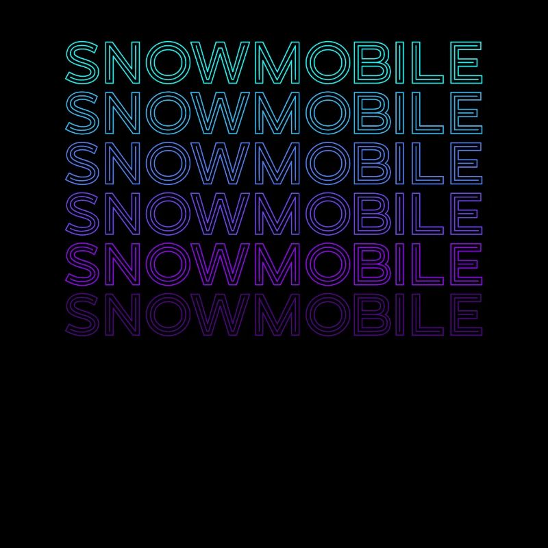 Snowmobile Retro