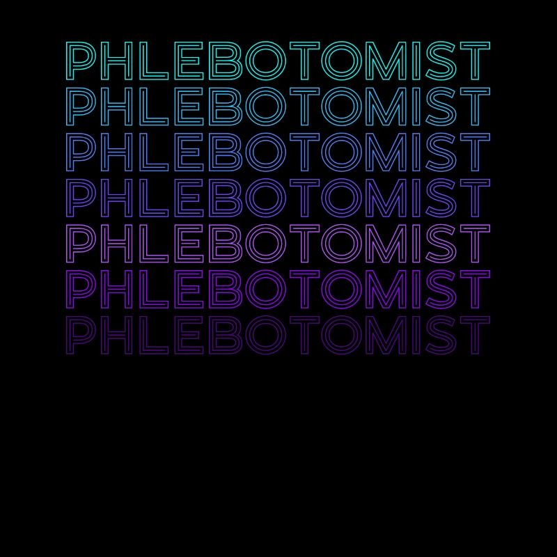 Phlebotomist Pharmazietechniker Retro