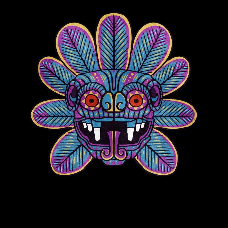 Quetzalcoatl Aztèques Serpent à plumes Maya Inca