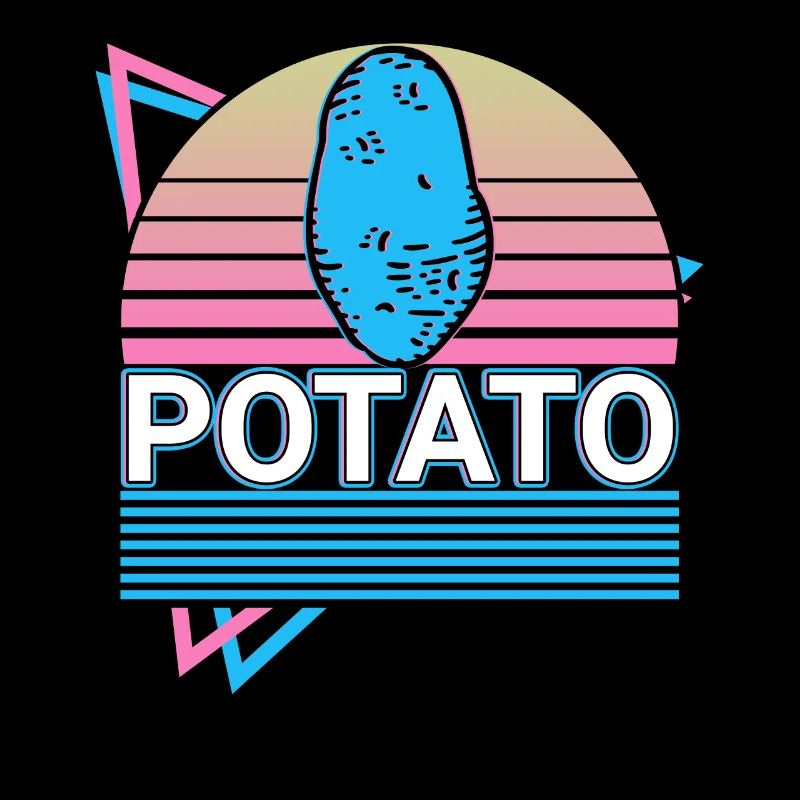 Kartoffel Retro Geschenk
