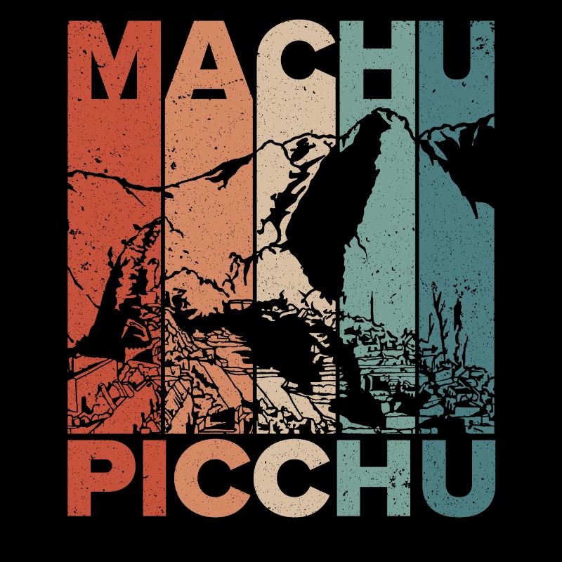 Machu Picchu Peru Inca Retro Vintage Gift