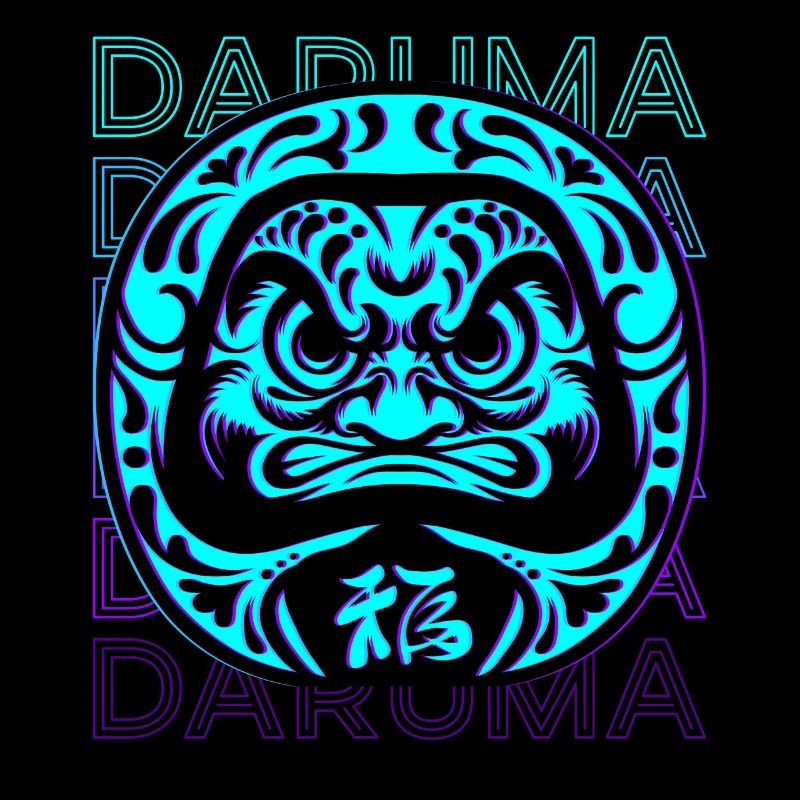 Daruma Doll Japanese Doll Retro Gift