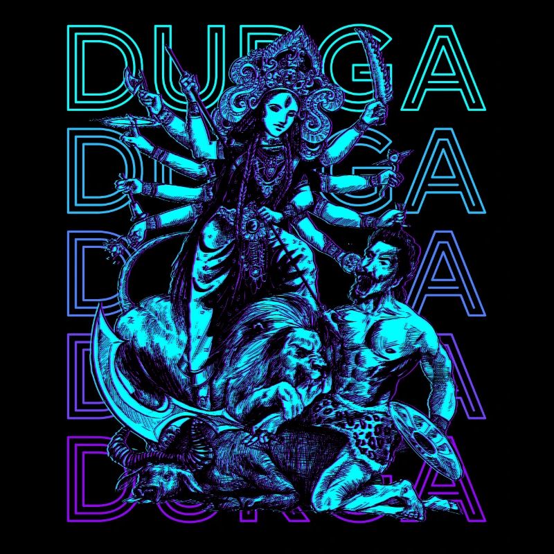 Durga Déesse hindoue Ancienne mythologie hindoue Geschen