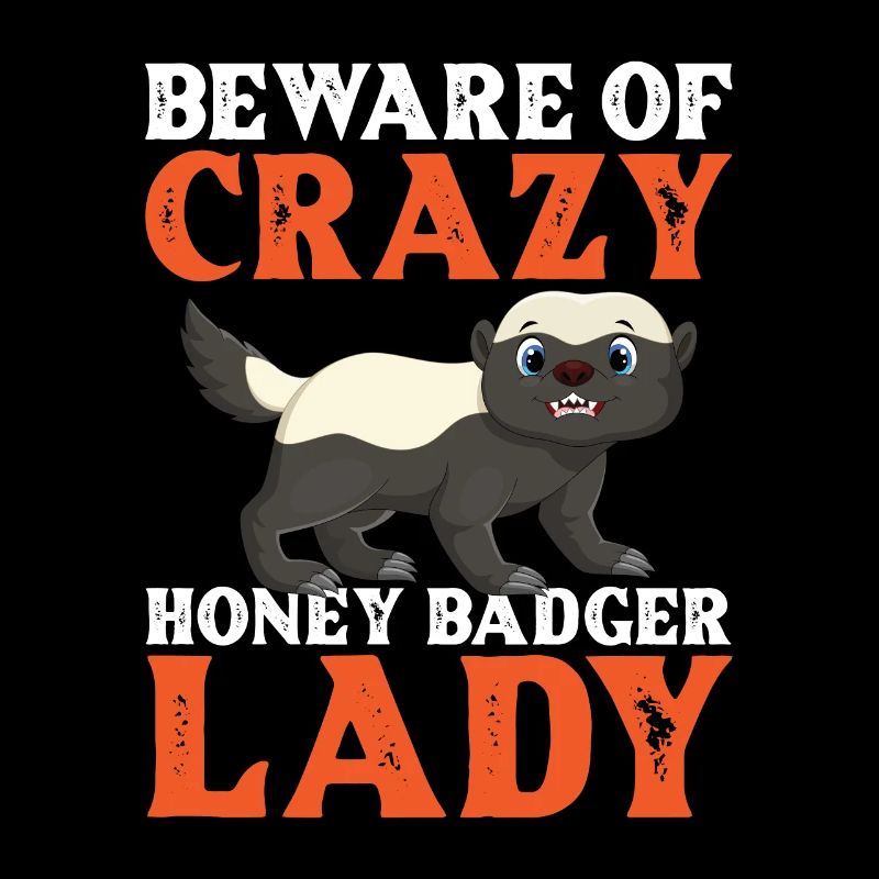 Funny honey badger