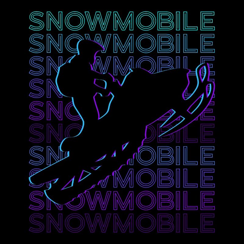 Snowmobile Retro