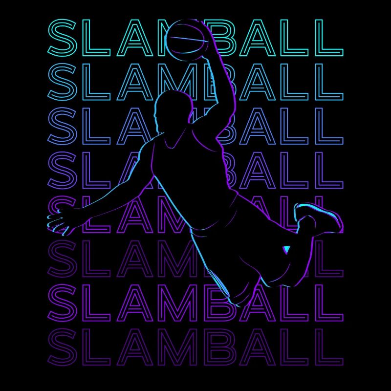 Joueur de Slamball Rétro