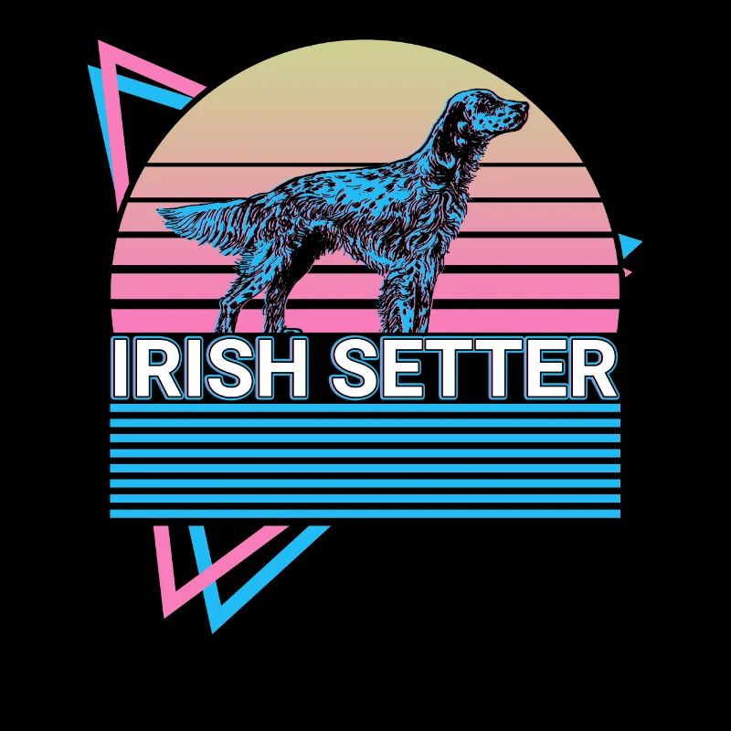 Irish Setter Retro