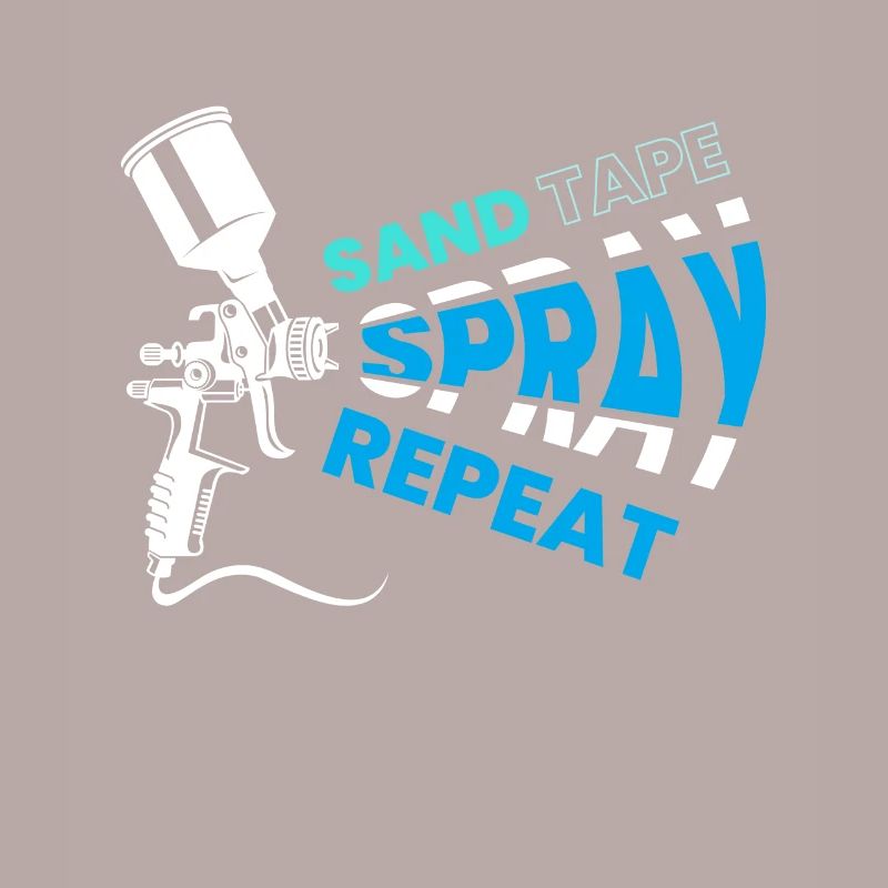 Ruban de sable Spray Repeat Painter