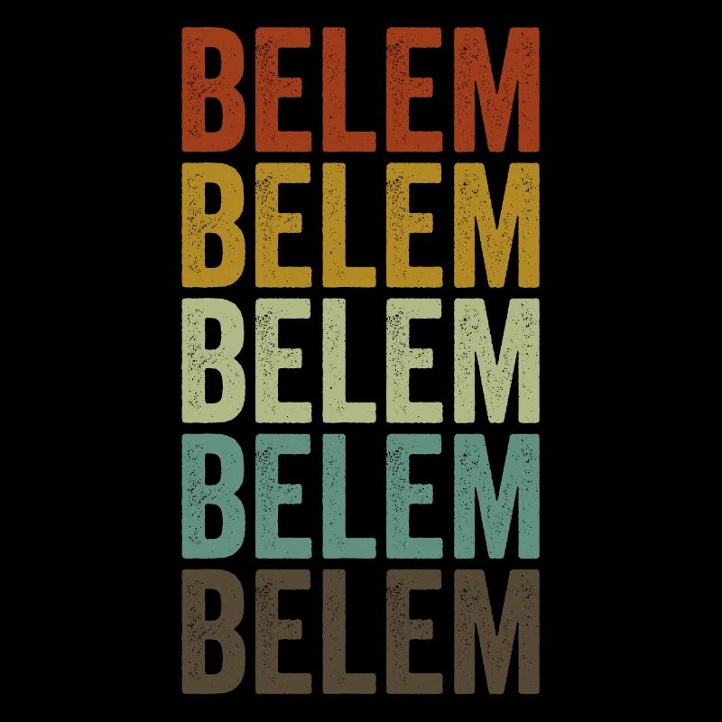 Belem Brésil Rétro Vintage