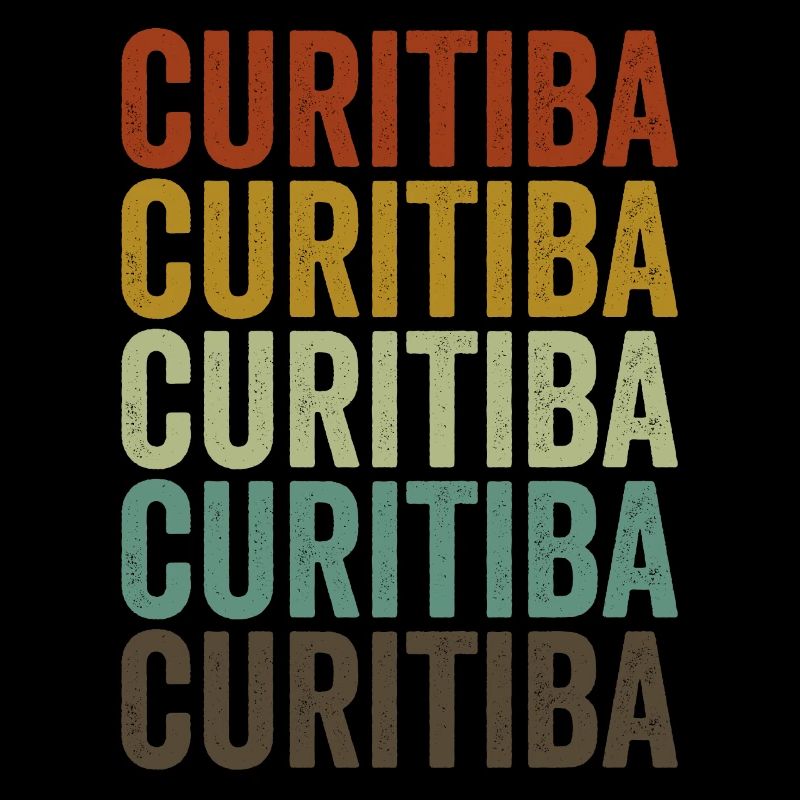 Curitiba Brasilien Retro Vintage