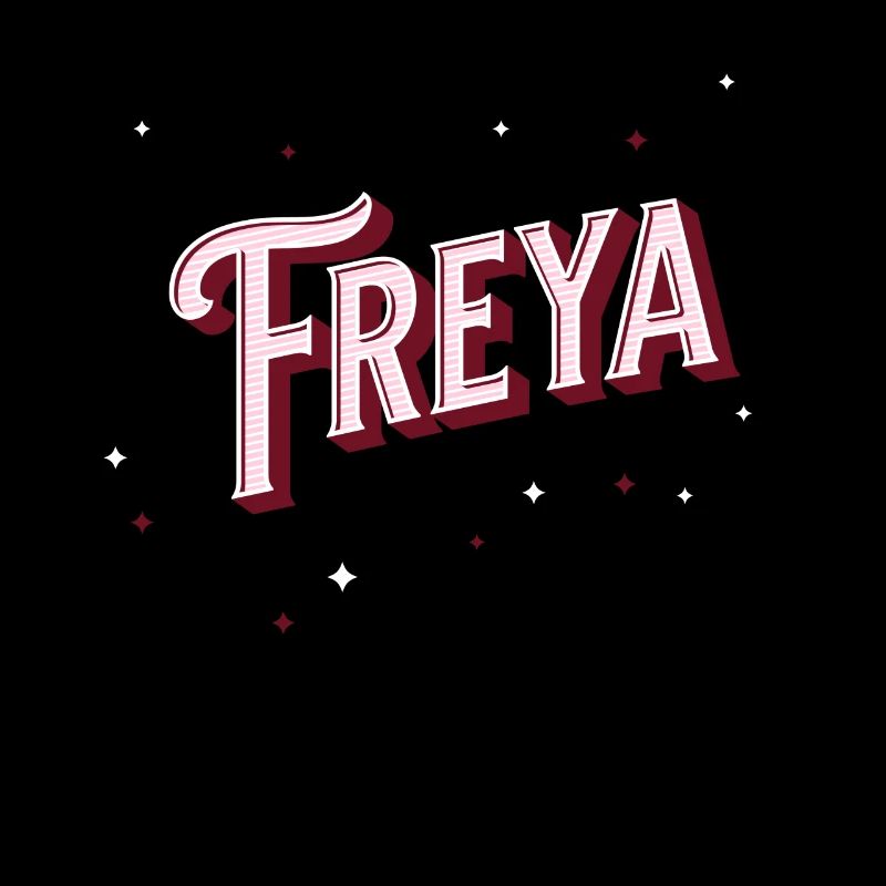 Freya name personalized