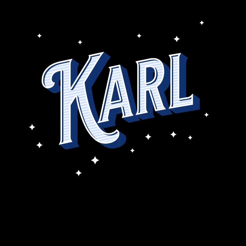 Karl Namen personalisiert