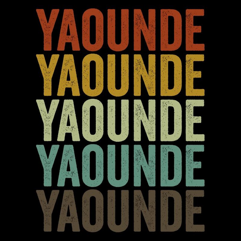 Yaoundé Cameroun Rétro Vintage