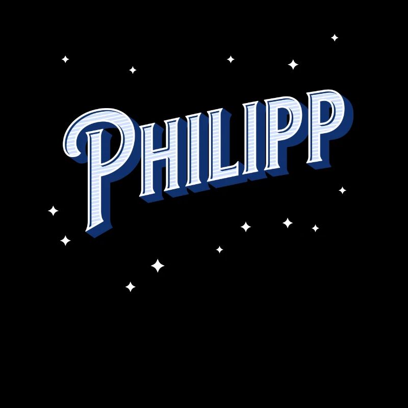 Philipp's name personalized