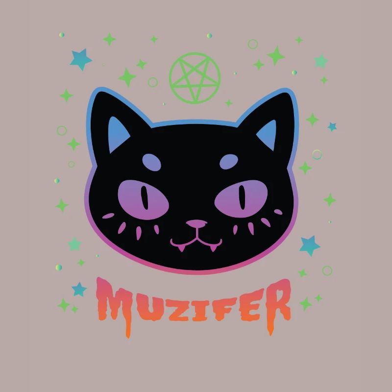 Muzifer Cat Kitten Devil Lucifer