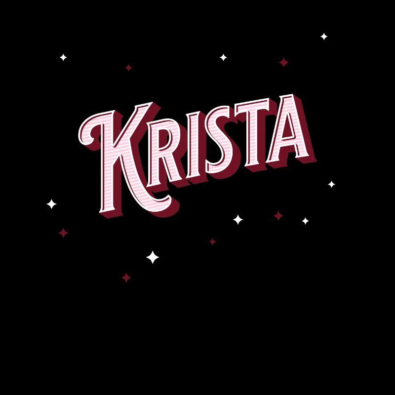 Krista name personalized