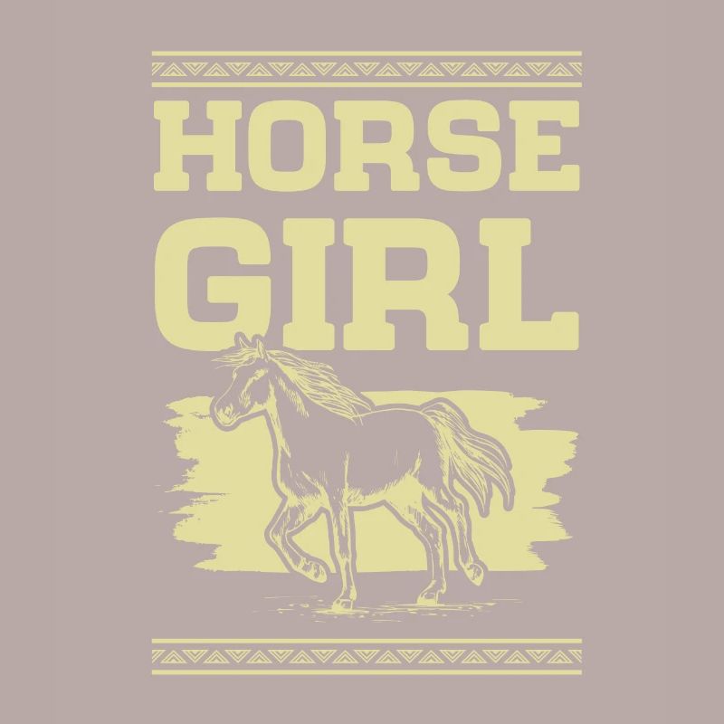 Fille à cheval