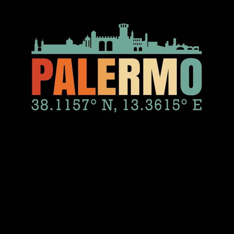 Palermo Italy Skyline