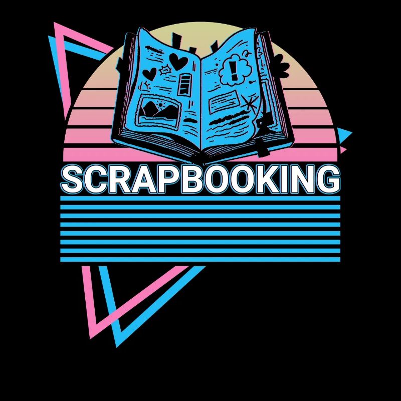 Scrapbooking Glue Book Retro
