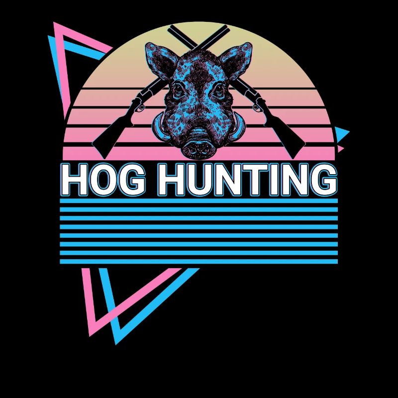 Chasse au cochon Hog Hunter Rétro