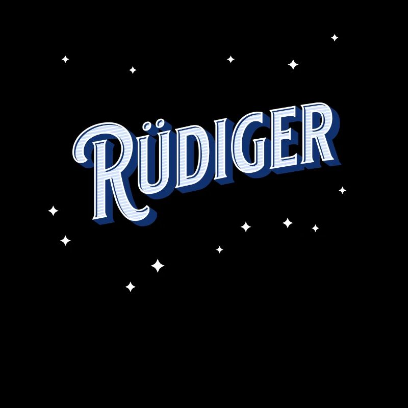 Rüdiger Namen personalisiert
