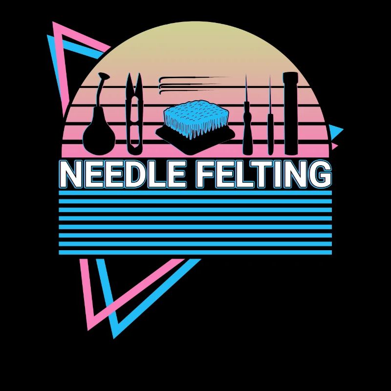 Needle felts retro